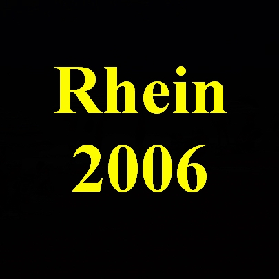 Путешествие вдоль реки Рейн на велосипедах в 2006 году